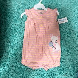 Carter’s 18 months, pink and yellow